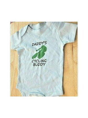 Kids UNISEX Cafe Press Clothing Infant Daddys Cycle Buddy Baby Bodysuit 6-12 mos